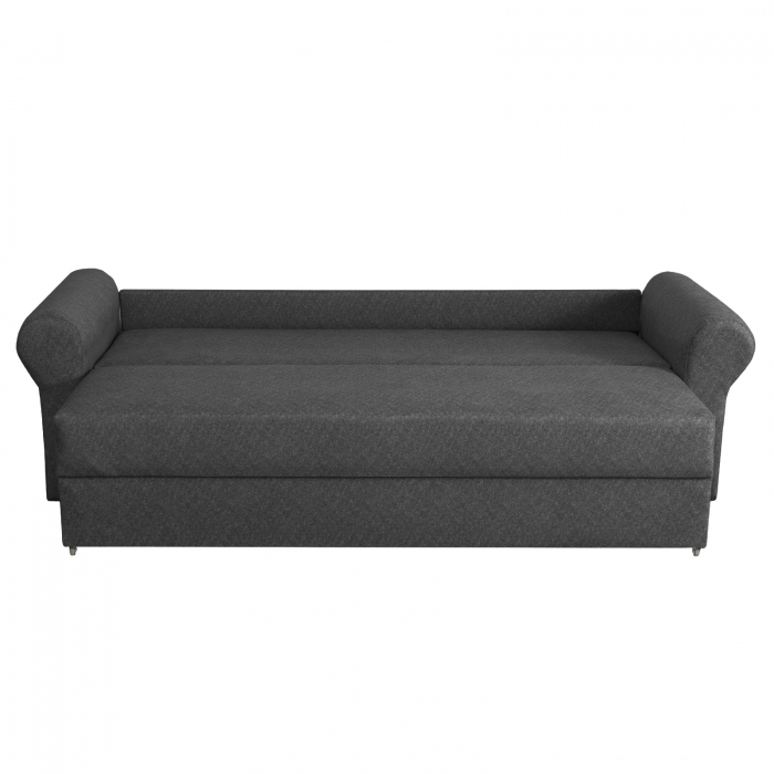 Canapea SARA II extensibila, 3 locuri, cu lada depozitare, 235x90x75 cm - ExpoMob [3]
