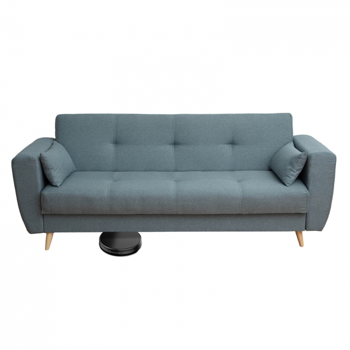 Canapea SIENA extensibila, 3 locuri, cu arcuri si lada depozitare, 230x87x92 cm - ExpoMob [4]