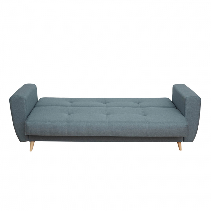 Canapea SIENA extensibila, 3 locuri, cu arcuri si lada depozitare, 230x87x92 cm - ExpoMob [3]