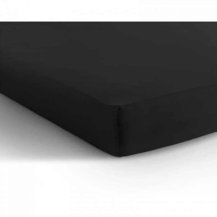 Cearsaf de pat dublu cu elastic Enkel, 140 x 200, negru - ExpoMob [6]