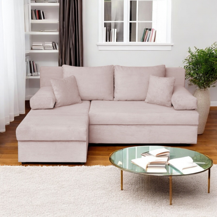 Coltar ANA LUX extensibil, cu lada depozitare, colt interschimbabil, 200x140x83 cm - ExpoMob [6]