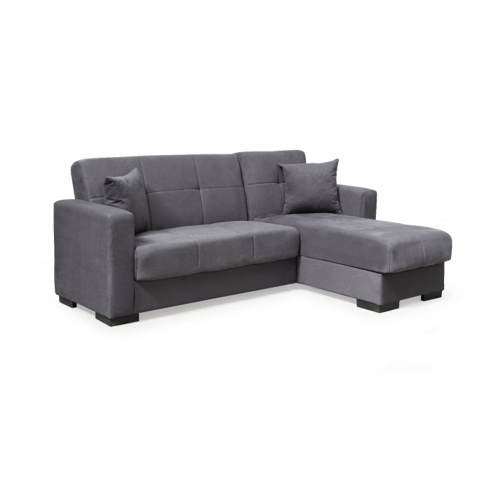 Coltar BETTY extensibil, cu lada depozitare, colt interschimbabil, 212x145x80 cm - ExpoMob [2]