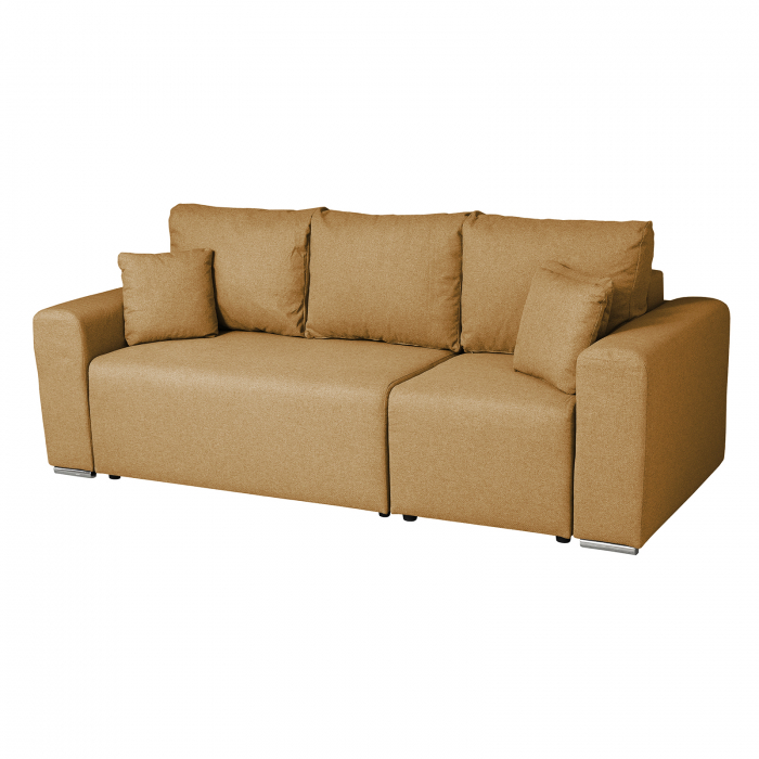 Coltar/Canapea BEGA B extensibil, cu arcuri si lada depozitare, colt interschimbabil, 240x153x80 cm - ExpoMob [4]