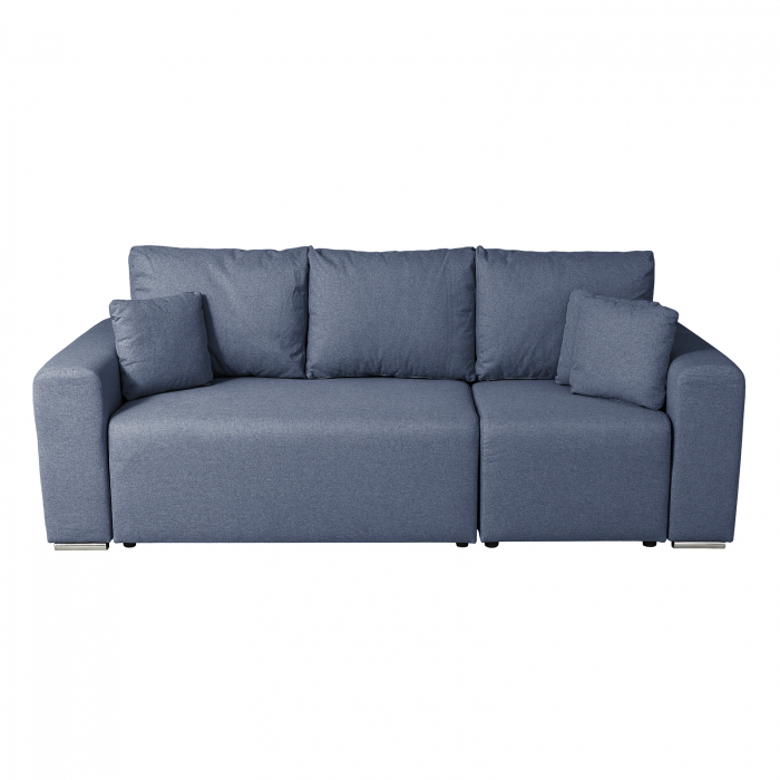 Coltar/Canapea BEGA B extensibil, cu arcuri si lada depozitare, colt interschimbabil, 240x153x80 cm - ExpoMob [2]