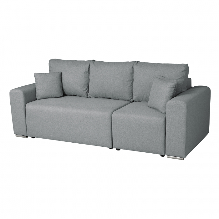 Coltar/Canapea BEGA B extensibil, cu arcuri si lada depozitare, colt interschimbabil, 240x153x80 cm - ExpoMob [4]