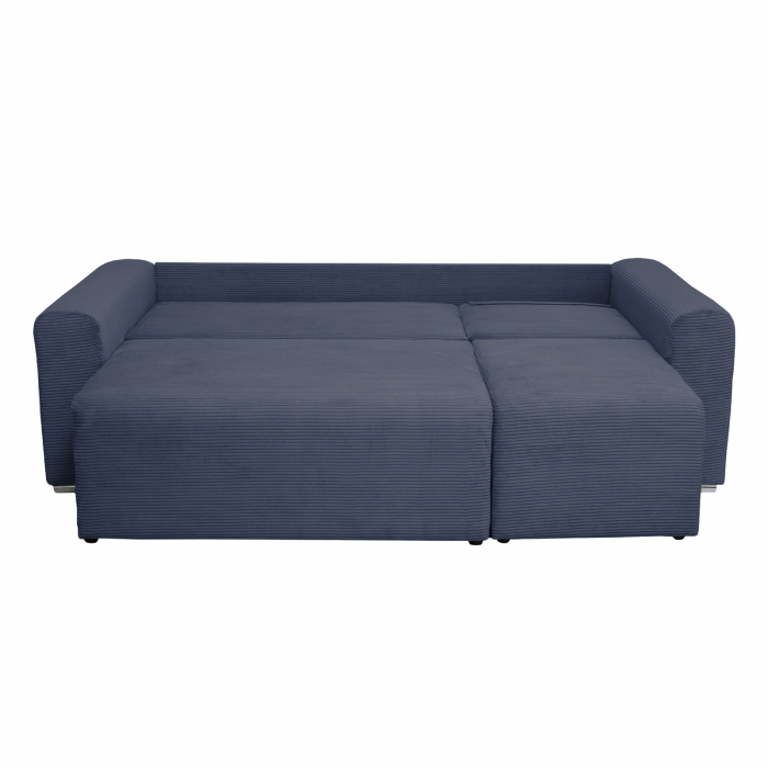 Coltar/Canapea BEGA extensibil, cu arcuri si lada depozitare, colt interschimbabil, 240x153x80 cm - ExpoMob [6]