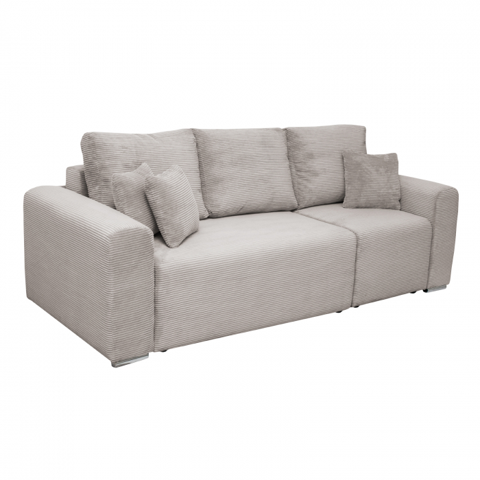 Coltar/Canapea BEGA extensibil, cu arcuri si lada depozitare, colt interschimbabil, 240x153x80 cm - ExpoMob [4]