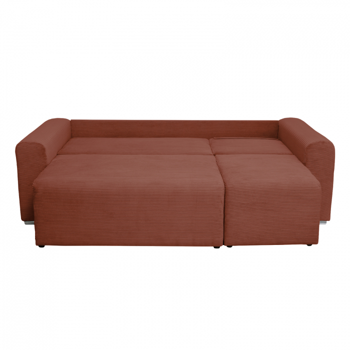 Coltar/Canapea BEGA extensibil, cu arcuri si lada depozitare, colt interschimbabil, 240x153x80 cm - ExpoMob [6]