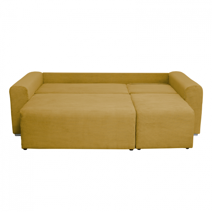 Coltar/Canapea BEGA extensibil, cu arcuri si lada depozitare, colt interschimbabil, 240x153x80 cm - ExpoMob [6]