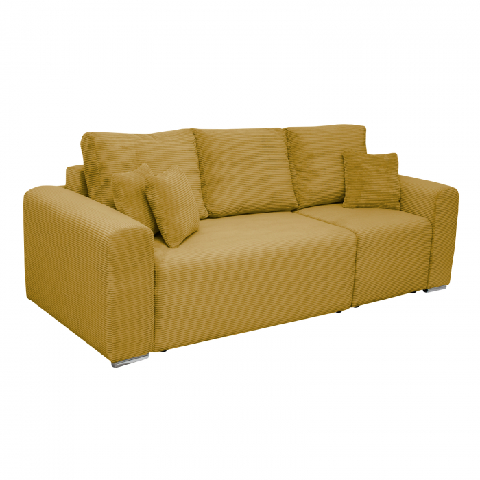 Coltar/Canapea BEGA extensibil, cu arcuri si lada depozitare, colt interschimbabil, 240x153x80 cm - ExpoMob [4]