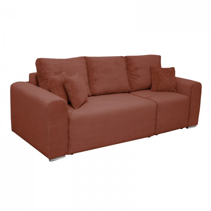 Coltar/Canapea BEGA extensibil, cu arcuri si lada depozitare, colt interschimbabil, 240x153x80 cm - ExpoMob [4]