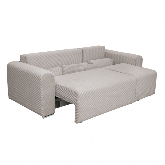 Coltar/Canapea BEGA extensibil, cu arcuri si lada depozitare, colt interschimbabil, 240x153x80 cm - ExpoMob [5]