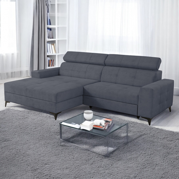 Coltar FLORIDA ONE extensibil, cu arcuri si lada depozitare, 280x175x95 cm [8]