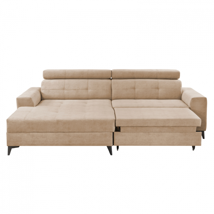 Coltar FLORIDA ONE extensibil, cu arcuri si lada depozitare, 280x175x95 cm [2]