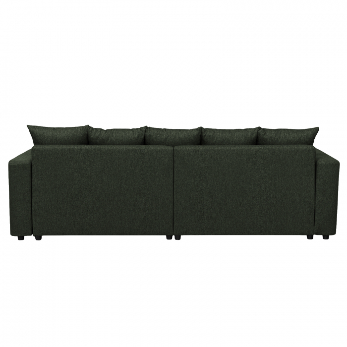 Coltar FELIX extensibil, cu arcuri si lada depozitare, colt interschimbabil, 266x165x90 cm - ExpoMob [4]