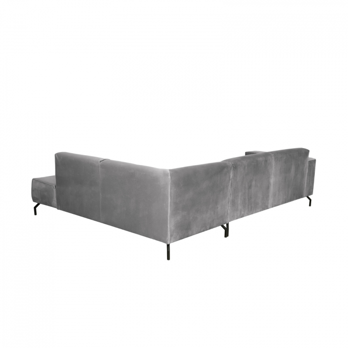 Coltar fix RICARDO M, cu arcuri, colt dreapta, 275x210x78 cm - ExpoMob [6]