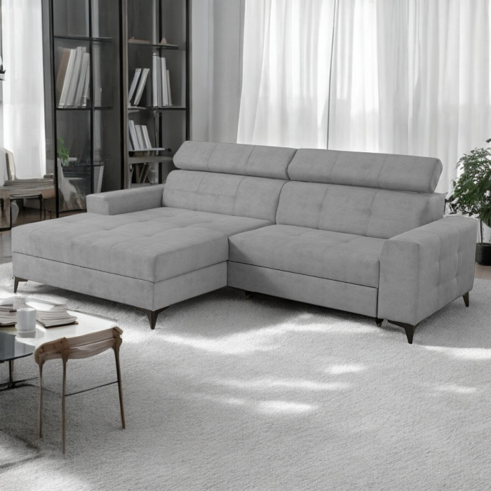 Coltar FLORIDA ONE extensibil, cu arcuri si lada depozitare, 280x175x95 cm [8]