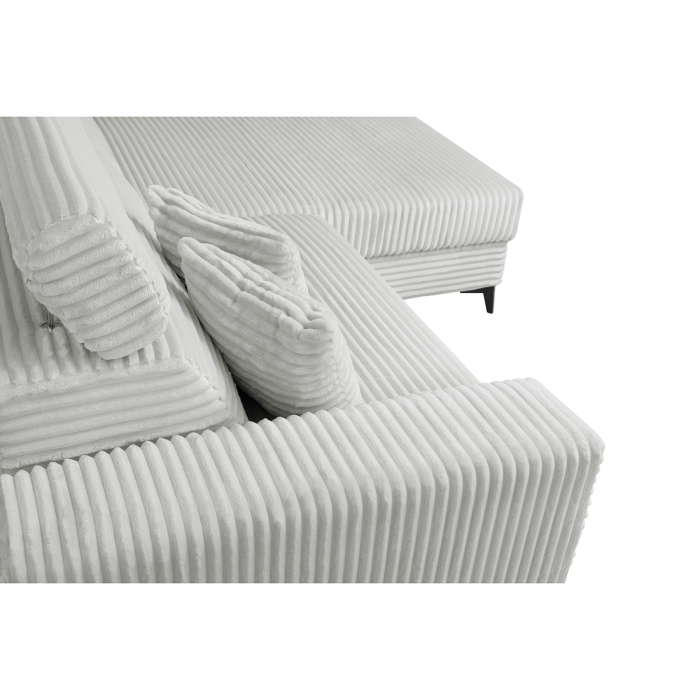 Coltar FLORIDA ONE T extensibil, cu arcuri si lada depozitare, 280x175x95 cm [12]