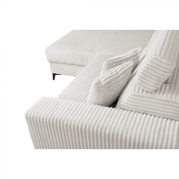 Coltar FLORIDA ONE T extensibil, cu arcuri si lada depozitare, 280x175x95 cm [12]