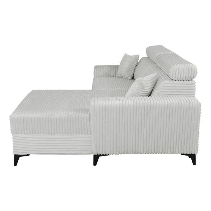 Coltar FLORIDA ONE T extensibil, cu arcuri si lada depozitare, 280x175x95 cm [9]