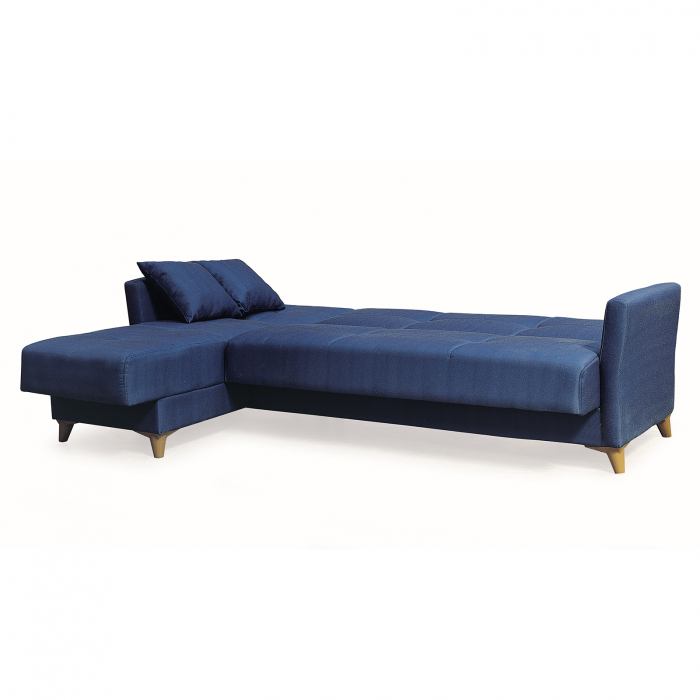 Coltar LOREN extensibil, cu lada depozitare, colt interschimbabil, 240x143x85 cm - ExpoMob [4]