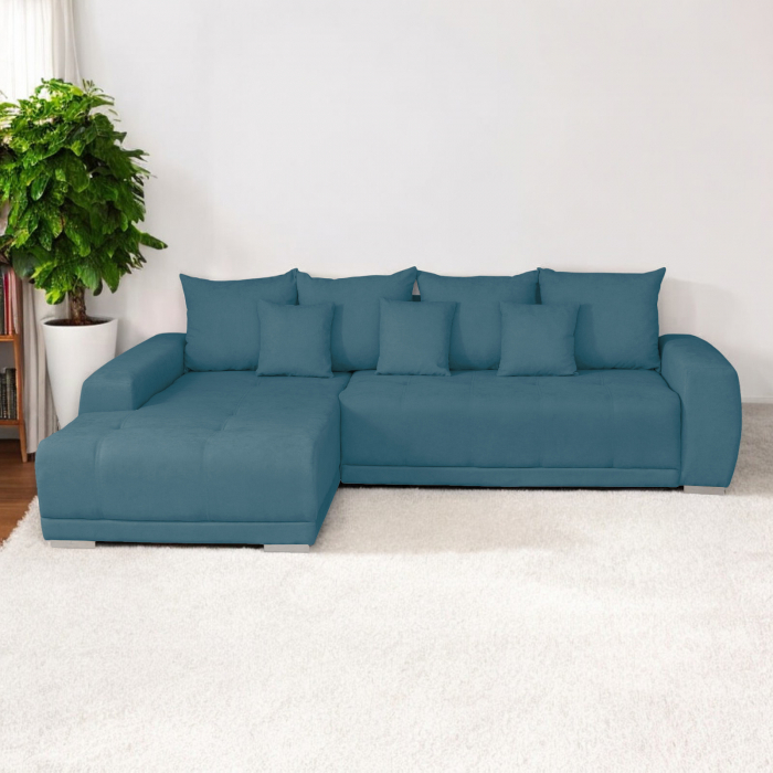 Coltar MARIBO II extensibil, cu arcuri si lada depozitare, 282x205x92 cm [7]