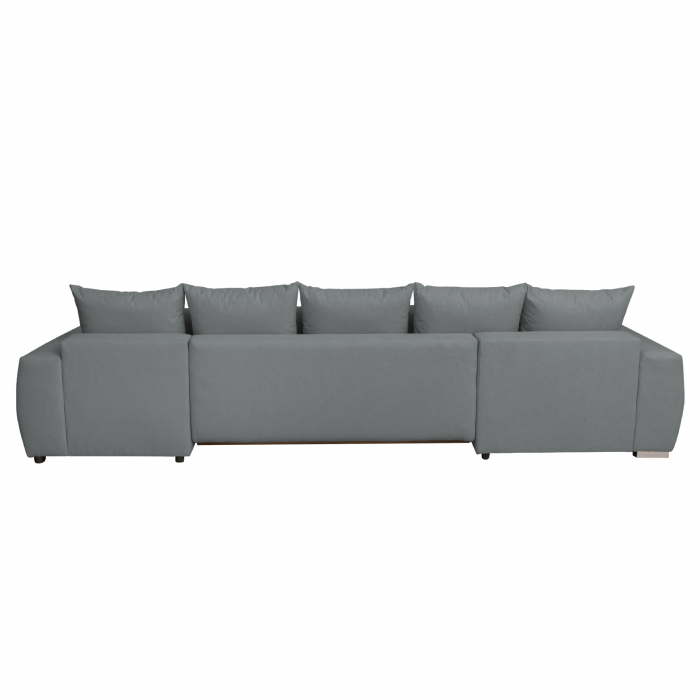 Coltar MARIBO U extensibil, cu arcuri si lada depozitare, colt dreapta, 350x203x90 cm - ExpoMob [4]
