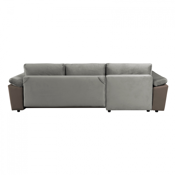 Coltar MODENA extensibil, cu arcuri si lada depozitare, 282x205x92 cm - ExpoMob [5]