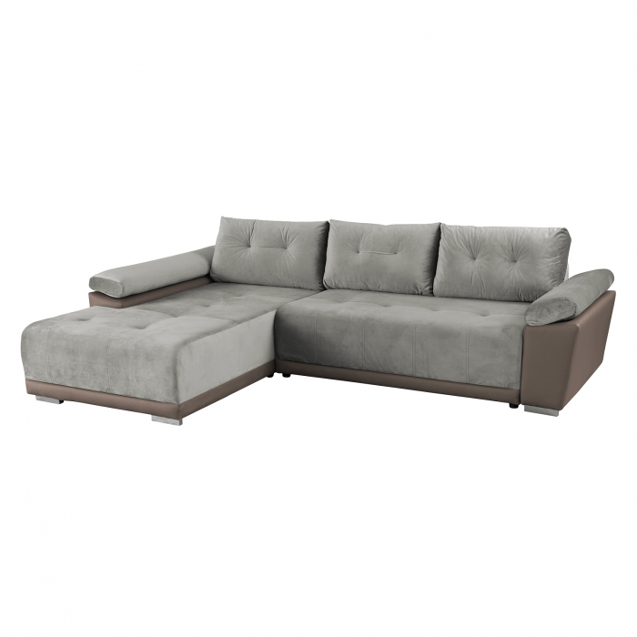 Coltar MODENA extensibil, cu arcuri si lada depozitare, 282x205x92 cm - ExpoMob [2]