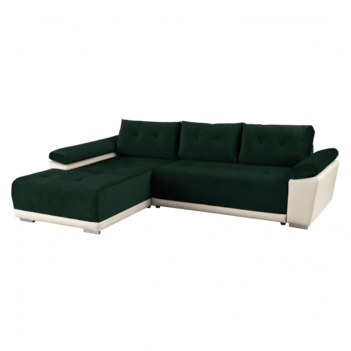 Coltar MODENA extensibil, cu arcuri si lada depozitare, 282x205x92 cm - ExpoMob [2]