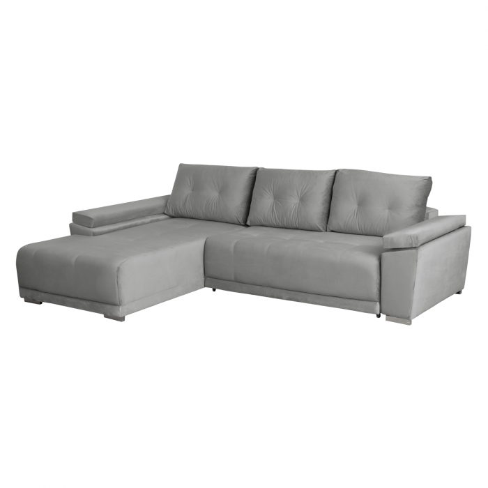 Coltar MODENA extensibil, cu arcuri si lada depozitare, 282x205x92 cm - ExpoMob [2]