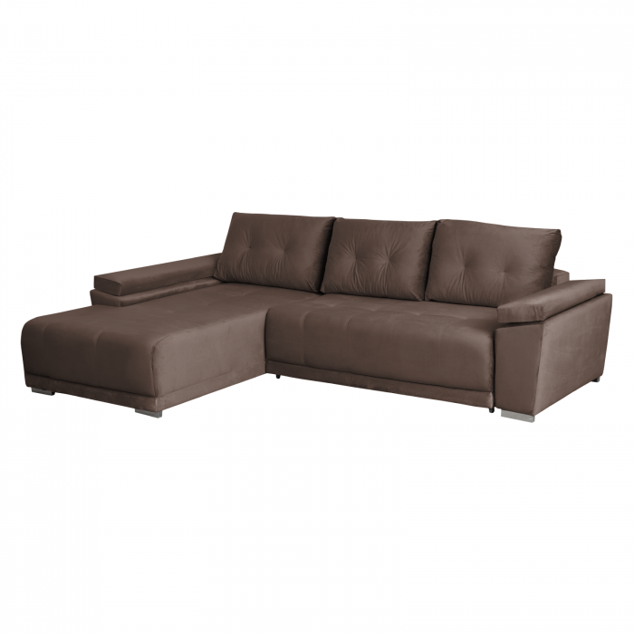 Coltar MODENA extensibil, cu arcuri si lada depozitare, 282x205x92 cm - ExpoMob [2]
