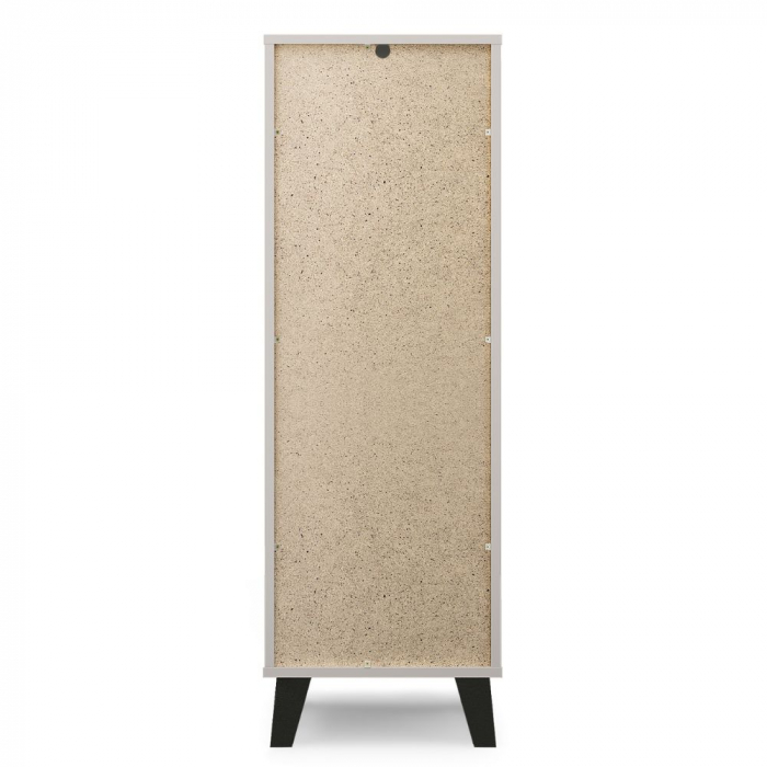 Comoda BORG, 5 sertare, casmir, 40x38,8x120,4 cm [3]