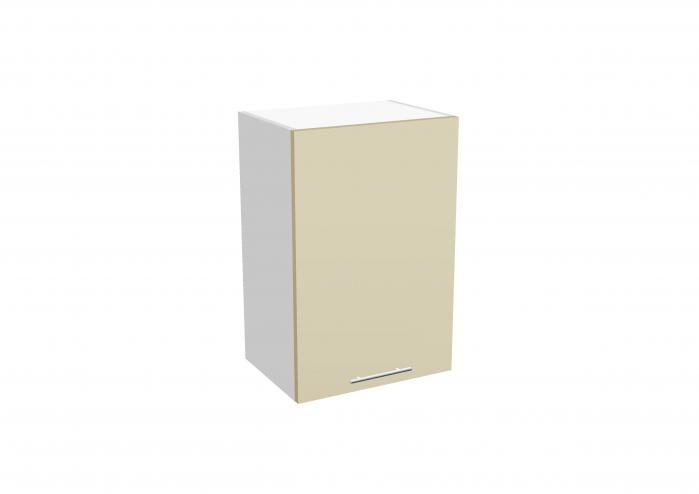 Corp suspendat 40 yasmin, 1 usa, corp alb, fronturi vanilie, 40x30x60 cm