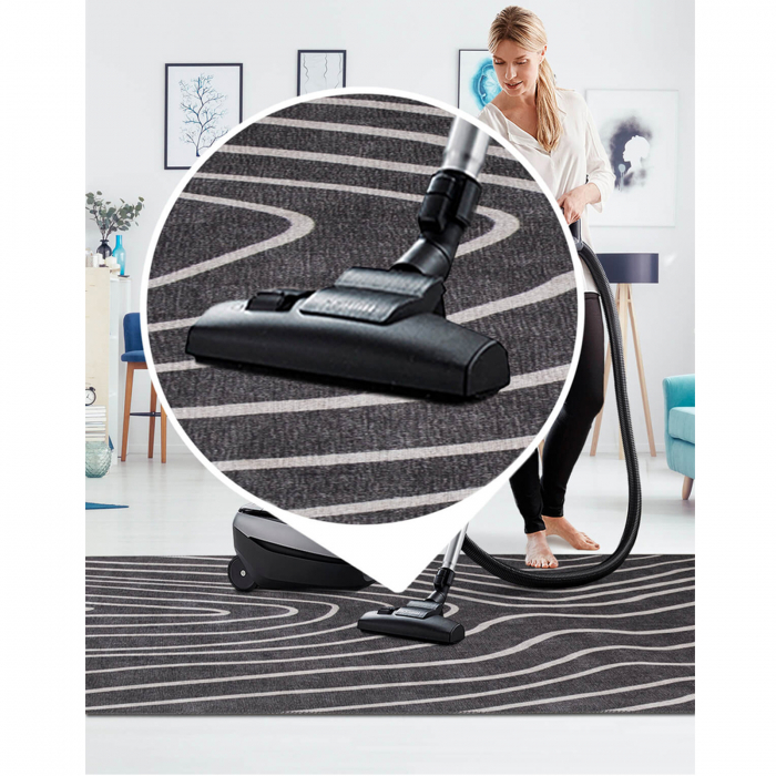 Covor Artloop Funk 421, negru si alb, 230x330 cm - ExpoMob [6]