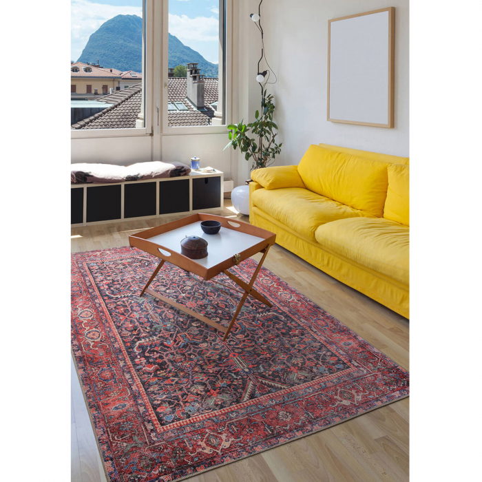 Covor Blues Vintage 354, rosu si albastru, 210x310 cm - ExpoMob [2]