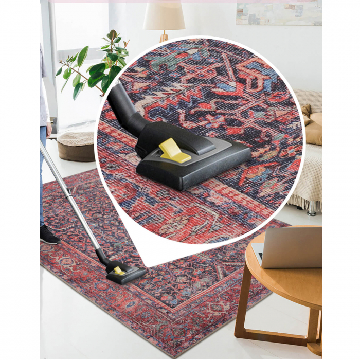 Covor Blues Vintage 354, rosu si albastru, 230x330 cm - ExpoMob [6]