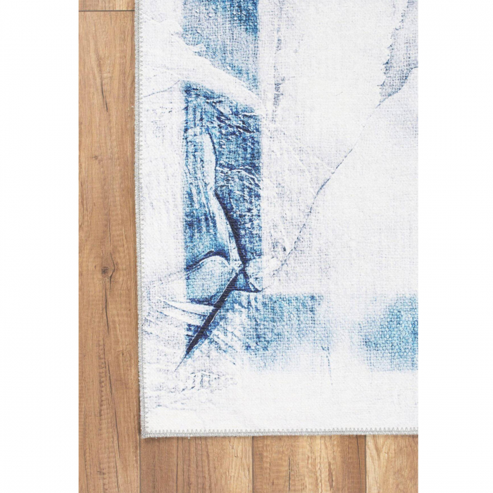 Covor Fusion Modern 303, alb si albastru, 140x190 cm - ExpoMob [3]