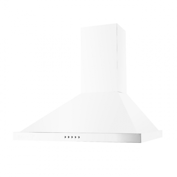 Hota incorporabila decorativa Hausberg HB-1260 AB, putere de absorbtie 650 m3/h, 1 motor, 60 cm, alb - ExpoMob [2]