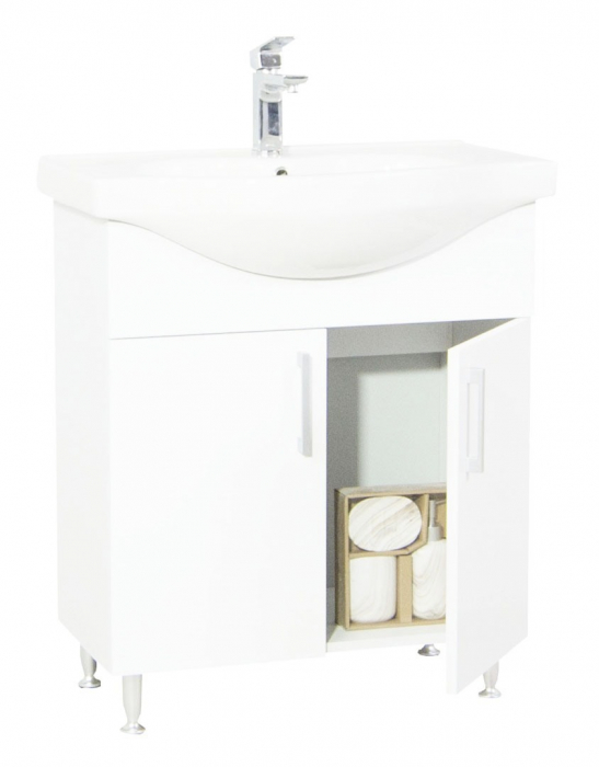 Set Baza si Lavoar, seria 005, ECO 70 alb [2]