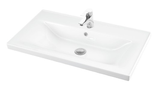 Set Baza si Lavoar, seria 758, 100 cm, alb [4]