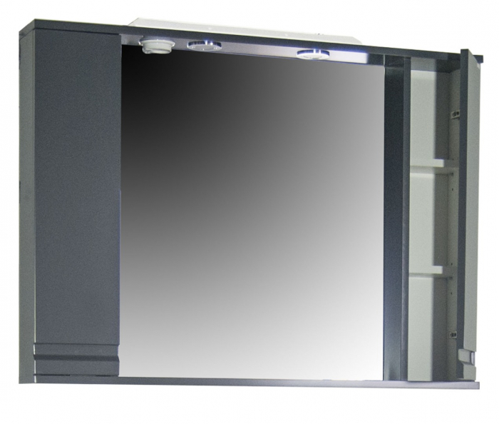 Oglinda seria 786, front MDF, antracit, 90x71 cm [2]