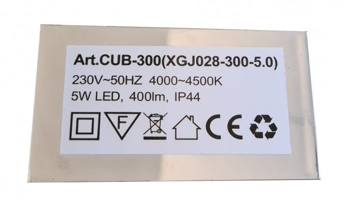 Oglinda cu iluminare LED, DREAM, 70x68 cm [4]