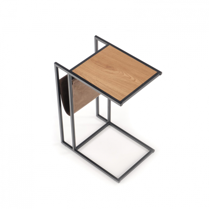 Masuta cafea COMPACT, negru, 47x33x65 cm [6]