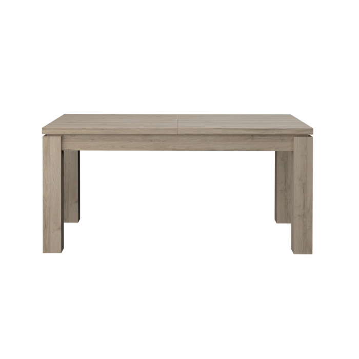 Masa extensibila ELARA, stejar Bianco, 90,4x160,4x76,1 cm [2]