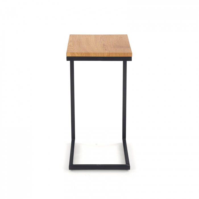 Masuta cafea NISA, negru, 40x30x60 cm [4]