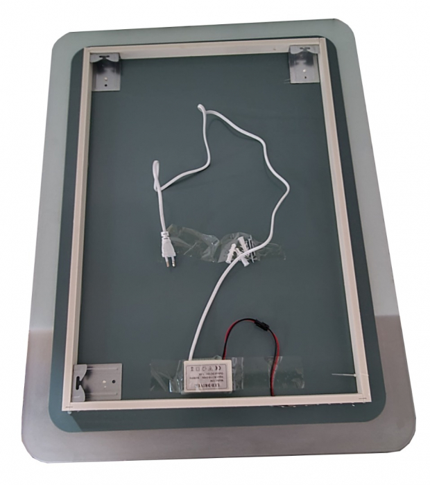 Oglinda cu iluminare LED si intrerupator touch, MD2, 60x80 cm [2]