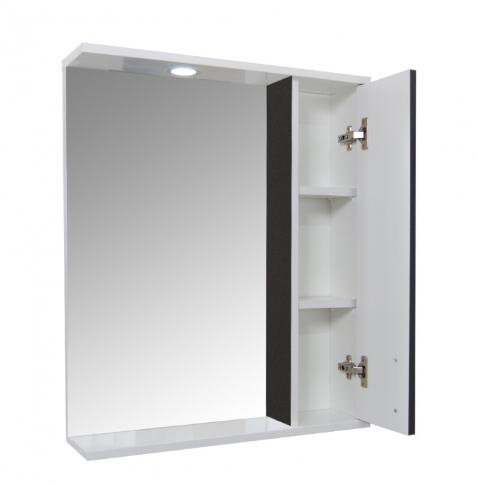 Oglinda seria 020, front MDF, antracit, 60x71 cm [2]
