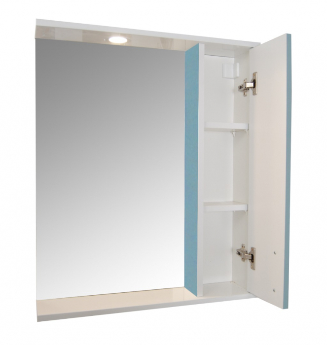 Oglinda seria 020, front MDF, bleu, 60x71 cm [2]