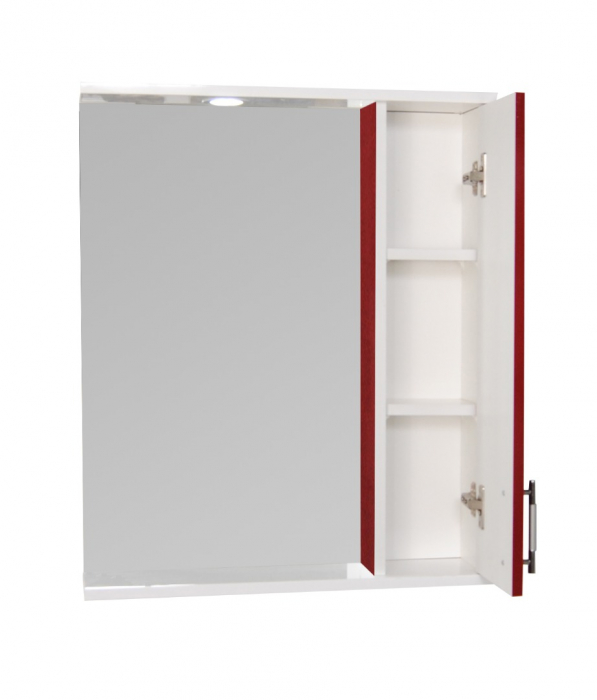 Oglinda seria 020, front MDF, bordo, 60x71 cm [2]